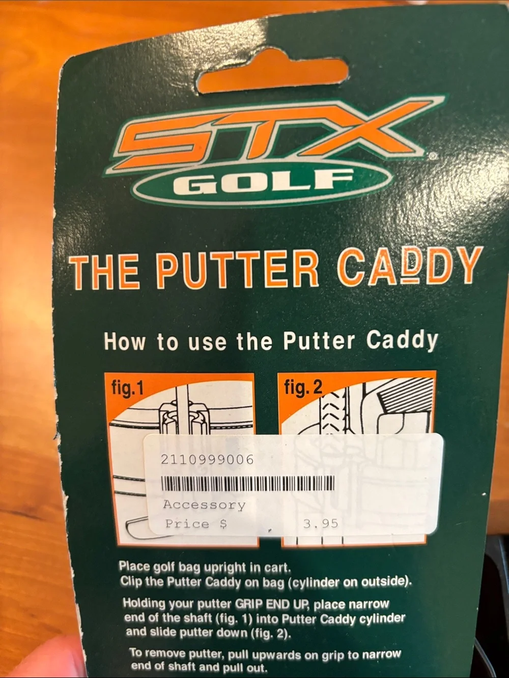 STX Golf The Putter Caddy red and black